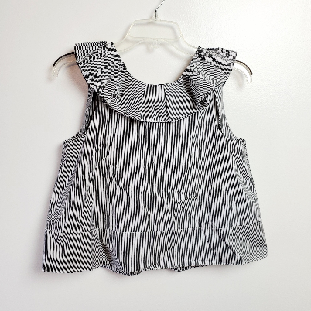 Tibi Size 00 Stripe Top